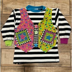 Vintage Girls Zoodles Sweatshirt Size 4